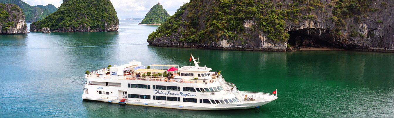 下龙湾豪华公主号游船一日游（Ha Long Princess Day Cruise）